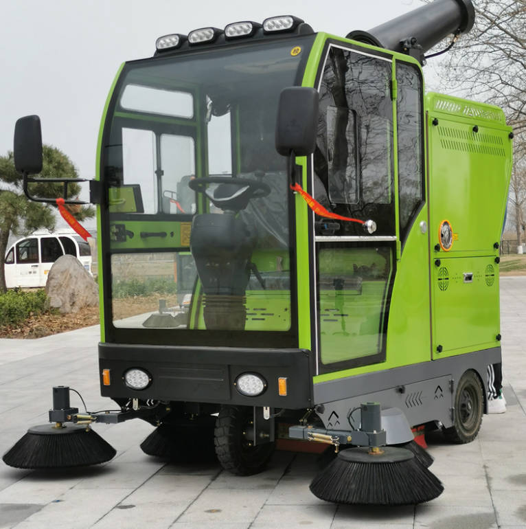 承德道路清洁广泛应用电动环卫清扫车